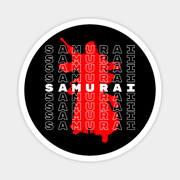 Samurai aesthetic - For Warriors of Light & Darkness FFXIV Online Magnet by Asiadesign